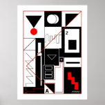 Perception 2 - extra canvas on sides print