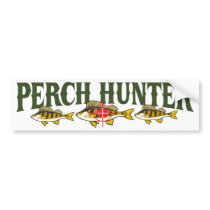 Perch Hunter bumper stickers