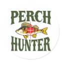 Perch Hunter stickers by FishNHuntObsessions Perch Hunter stickers