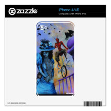 Perched - Cell Phone Skin iPhone 4S Decal