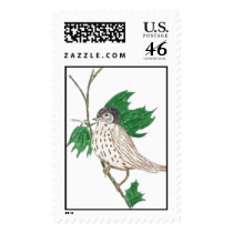 Perched postage