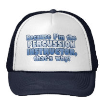 Percussion Instructor Hat