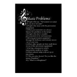 Percussion Problems List posters