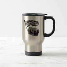 Percussion/ Silver Coffee Mugs