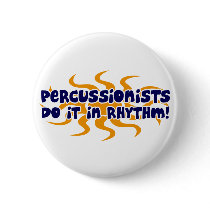 Percussionist Rhythm buttons by KamikazePercussion Percussionist Rhythm buttons