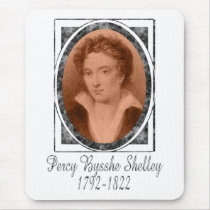 Percy Bysshe Shelley mousepads