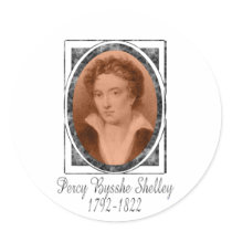 Percy Bysshe Shelley Stickers