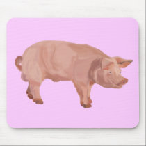 Percy the Pig mousepads