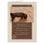Pérdida de una tarjeta de condolencia del mascota  tarjetas