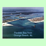 Perdido Bay from Orange Beach, AL postcards