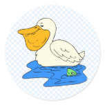 Perdy Pelican Sticker