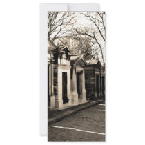 pere lachaise, Paris rack cards