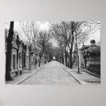 PERE-LACHAISE PATHWAY PRINT