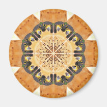 Peregrine Falcon Kaleidoscope magnets