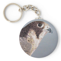 Peregrine Falcon Key Chain