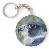 Peregrine Falcon Keychain