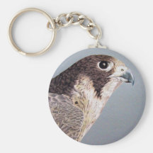 Peregrine Falcon Keychain
