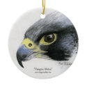Peregrine Falcon Ornament