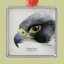 Peregrine Falcon Ornament ornaments