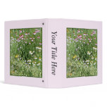 Perennial Garden Vinyl Binder