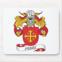 Perez Family Crest mousepads by coatsofarms Perez Family Crest mousepads