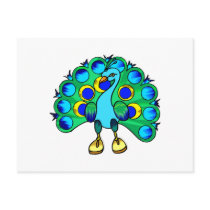 Perez Peacock postcards