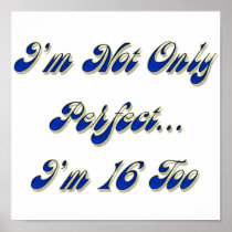 Perfect 16 poster