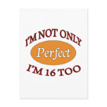 Perfect 16 Year Old Postcards