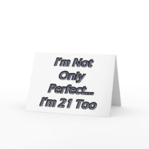 Perfect 21 Year Old Cards