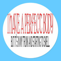 Perfect body stickers by Dynomoose Perfect body stickers