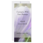 Perfect Crocus Flower Bloom Personalized Rack Card