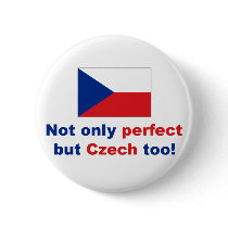Perfect Czech Pinback Buttons