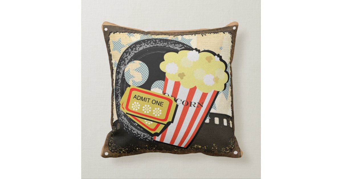 Perfect Entertainment Room Decor Throw Pillow Zazzle