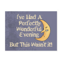 Perfect Evening postcards by SillyShirts Perfect Evening postcards