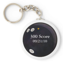 Perfect Game Score Key Chain
