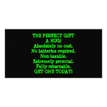 Perfect Gift is a Hug Photo Card