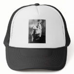 Perfect Girl Vintage Glaur Photo 1909 Mesh Hat