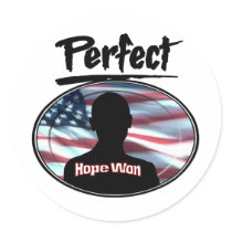 Perfect Hope Won stickers by fashionfiles Perfect Hope Won stickers
