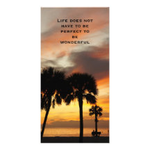 Perfect Life Personalized Photo Card