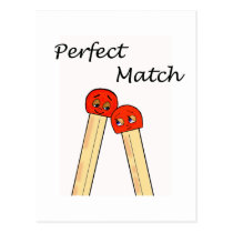 Perfect Match postcards