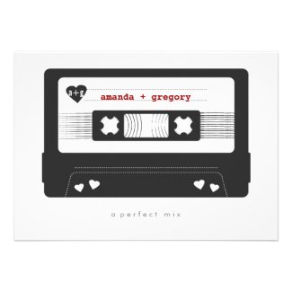 Perfect Mix Save the Date Personalized Invitation