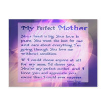 Perfect Mother Postcard by elenaind Perfect Mother Postcard