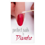 Perfect Nails Manicure Business Card