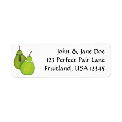 Perfect Pair Address Labels