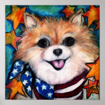 Perfect Pomeranian Poster