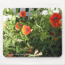 Perfect Poppies mousepads by lilyhydrangea Perfect Poppies mousepads