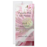 Perfect Poppy Close Up Rack Card Design