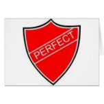 Perfect Prefect Badge Red Cards