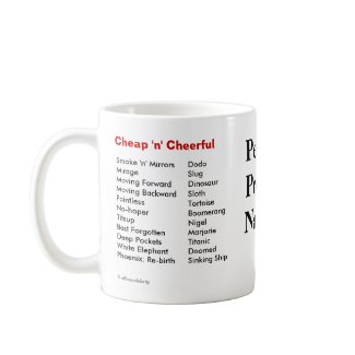 Perfect Project Names! Funny mug