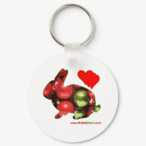 Perfect Rabbit Lover Christmas Keychain by nicayla Perfect Rabbit Lover Christmas Keychain